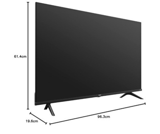 Hisense 43E6G 43インチ液晶テレビ (えこ) 武蔵溝ノ口のテレビ