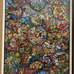 ディズニー　ラプンツェル　完成パズルの画像