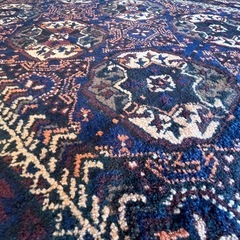 ヴィンテージ バルーチ トライバルラグ