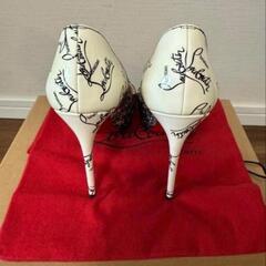 Christian Louboutin オープントゥハイヒール サイズ35