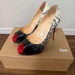 Christian Louboutin オープントゥハイヒール　...
