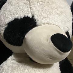 大きなパンダのぬいぐるみ170cmくらいの画像