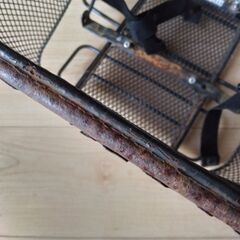 自転車子供を乗せるかごの画像