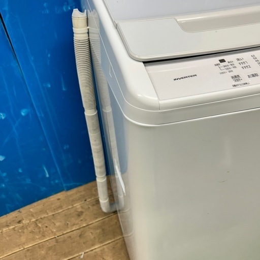 143 洗濯機　高年式　ビートウォッシュ　大容量8キロ　インバーター搭載　小型