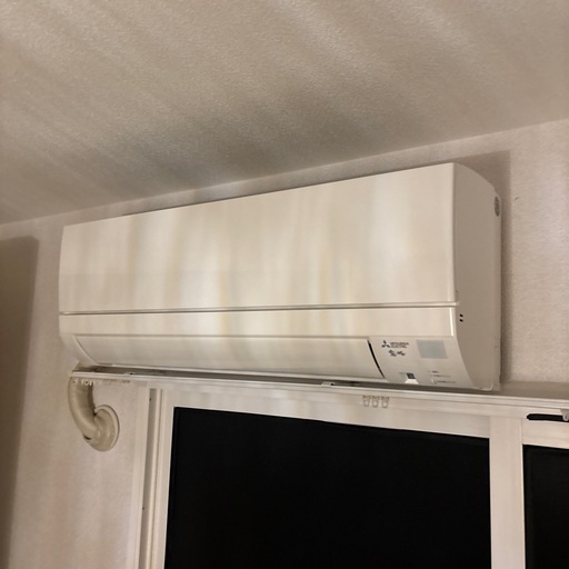 (美品) 三菱電機 ルームエアコン 6畳用　MSZ-GE2220-W（2020年製）