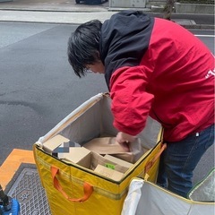 某大手ネット通販の台車配達(日本橋)の画像