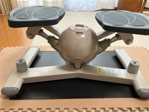 ステッパー ツイスト 静音 くすみカラー ひねり エアロライフ コアビクサー エアロステッパー　説明書・DVD・マット付