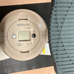 ステッパー ツイスト 静音 くすみカラー ひねり エアロライフ コアビクサー エアロステッパー　説明書・DVD・マット付の画像