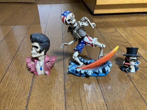 ドクロ三体セット