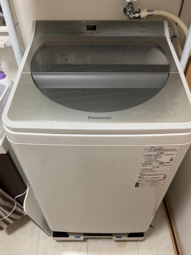 【気質アップ】 8kg 洗濯機 動作良好】パナソニック NA-FA80H7 (け 2019年製 洗濯機