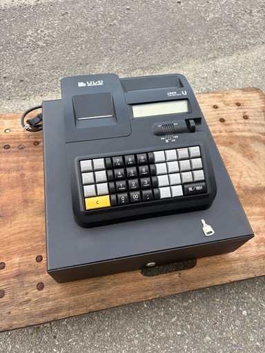 ■中古品 ユウセン UレジECR U-ECR001 2019年 レジスター 動作問題無し 厨房■