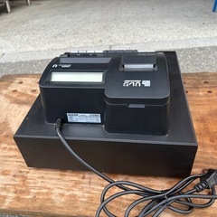 ■中古品 ユウセン UレジECR U-ECR001 2019年 レジスター 動作問題無し 厨房■の画像