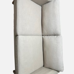 イケアIKEA 2人掛けソファベージュKARLSTADカルルスタード (すえ