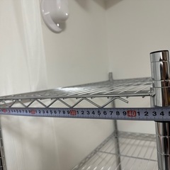 スチールラック 4段 高さ約156×横幅約90×奥行約45cmの画像