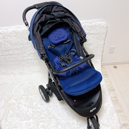 □店頭引取限定□美品☆アップリカ 三輪ベビーカー スムーヴ