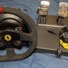 Thrustmaster スラストマスター T300 Ferrari Integral Racing Wheel Alcantara Edition 

の画像