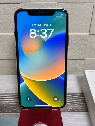 Apple iPhone X SIMフリー 64GB バッテリー82% 動作良好! (そら Apple iPhone X SIMフリー 64GB バッテリー82% 動作良好! (そら