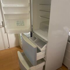シャープ SHARP 冷蔵庫 SJ-WA35J（345L・左右開き）の画像