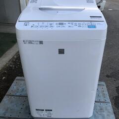 【松本市引き取り限定】SHARP全自動洗濯乾燥機5.5kg（20...