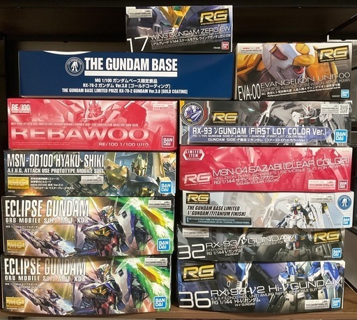 定価お譲りガンプラ計19点(1点から可)
