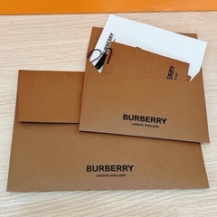 【BURBERRY】バーバリー　封筒　2枚セット