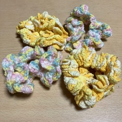 ハンドメイド　シュシュ　まとめ売りの画像
