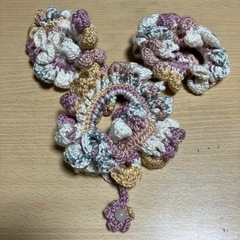 ハンドメイド　シュシュ　まとめ売りの画像