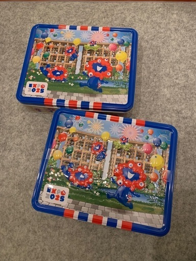 大阪万博ミャクミャククッキー缶空箱2個！ (ぱぴぷぺぽ) 駒川中野の