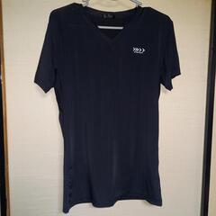 薄地メンズインナー半袖Tシャツ　黒　３L