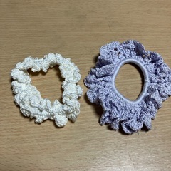 ハンドメイド　シュシュ　まとめ売りの画像