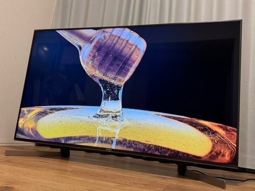 全日本送料無料 美品】KJ-49X9500G【SONY】 (深尾英臣) 春日井のテレビ《液晶 テレビ