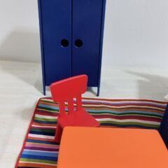 IKEA HUSET フーセット ミニチュア家具 セットの画像