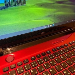 ☆高速ノートパソコンSSD美品✨人気のレッド🟥Windows11