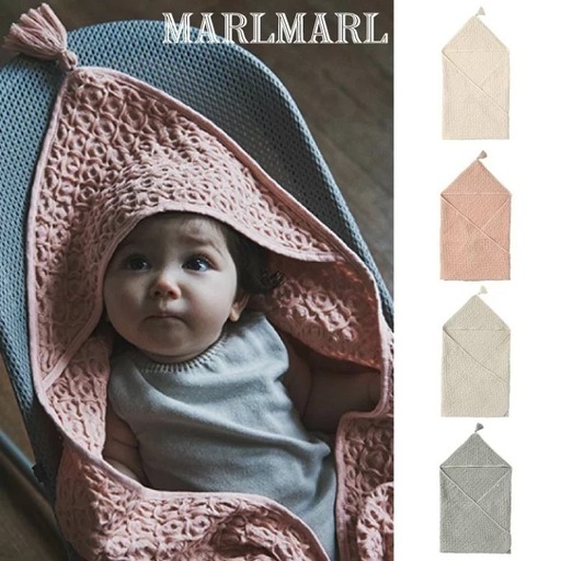 MARLMARL マールマール おくるみ フードタオル オーガニック