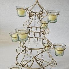 クリスマスツリー型キャンドルホルダー　リッツ・カールトン　