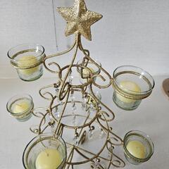クリスマスツリー型キャンドルホルダー　リッツ・カールトン　の画像