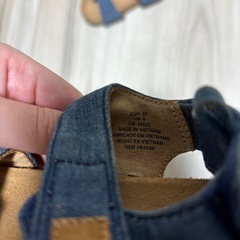 H&M サンダル　13.5cm の画像