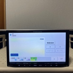 カロッツェリア内蔵　Bluetooth 7インチ　楽ナビ　の画像