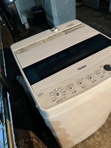 厚木/海老名/座間/伊勢原/綾瀬/送料設置無料！ハイアール2022年製5.5㌔/