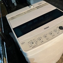 厚木/海老名/座間/伊勢原/綾瀬/送料設置無料！ハイアール2022年製5.5㌔/の画像