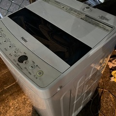 厚木/海老名/座間/伊勢原/綾瀬/送料設置無料！ハイアール2022年製5.5㌔/の画像