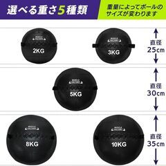 【MUSCLE FACTORY】メディシンボール 筋トレ トレーニング ジムの画像