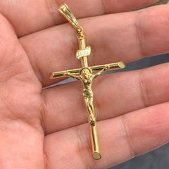 K18 キリスト　クロスペンダント　2.7g