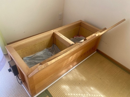 玉川温泉「北投石盤湯」木製2人掛け 岩盤浴 足湯 介護 整体 エステ