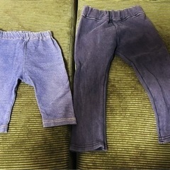 子ども用ズボン　80cmと100cm