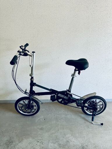 折り畳み自転車 タイヤ14インチ 7段変速