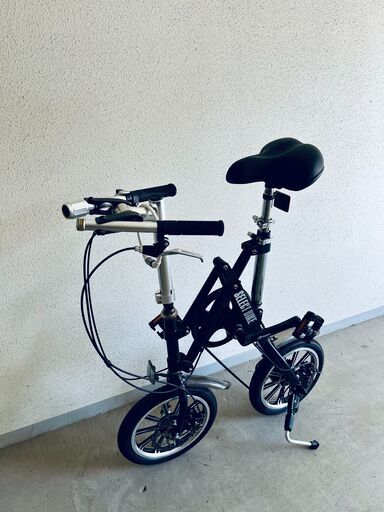 折り畳み自転車 タイヤ14インチ 7段変速