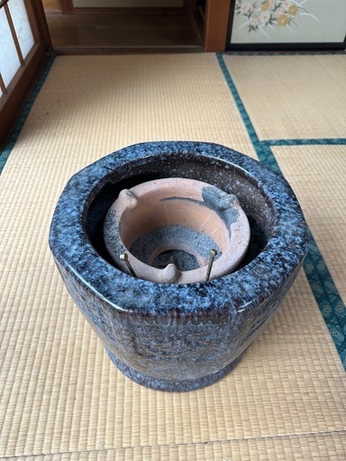 火鉢2個セット【アンティーク】