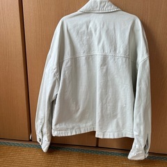 ZARA ジージャン　使用品　ミントグリーンの画像