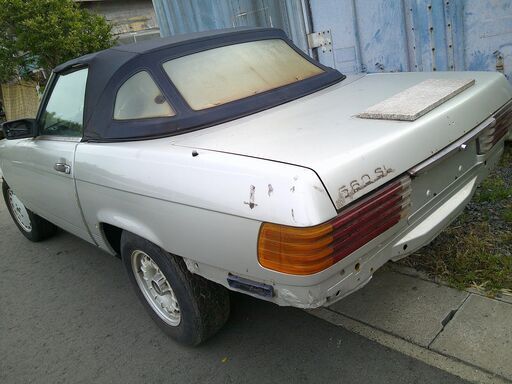 ベンツ-107-560SL-純正ステアリングホイル及び純正メーターセツト